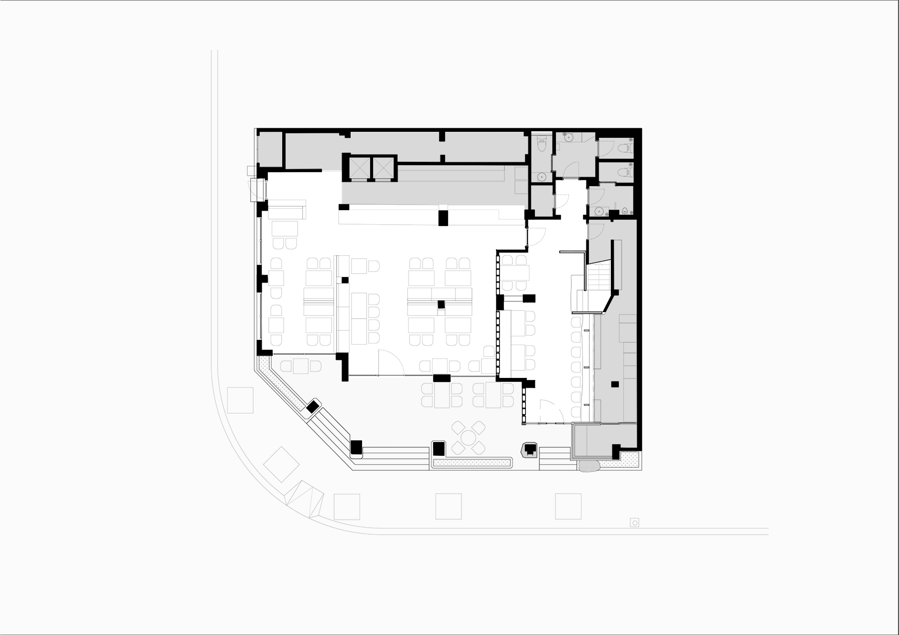 ID2403 – 32 HOA DAO – MAT BANG-1 The complex of BUD’S Cafe & Bistro, UME Sushi & Omakase, and Ikemen Udon